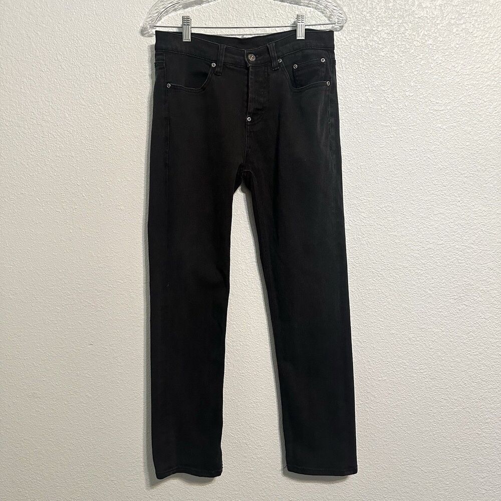 The Hundreds Jeans Men’s Size 30 Black Slim Fit Streetwear Button Fly